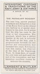 The paying-off pendant.