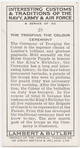 The trooping of the colour ceremony.