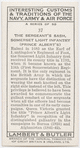 The sergeant's sash, Somerset Light Infantry (Prince Albert's).