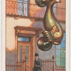 Knocker at 48, Berkeley Square, London, W.