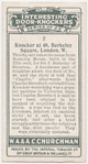 Knocker at 48, Berkeley Square, London, W.