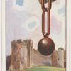 Knocker at Chepstow Castle.