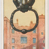 Knocker, Lincoln's Inn Gate, London, W.C.