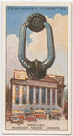 Knocker at the Mansion House, London.