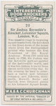 Sir Joshua Reynolds's knocker, Leicester Square, London, W.C.