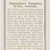 Smuggler's knocker, Wells, Norfolk.