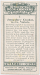 Smuggler's knocker, Wells, Norfolk.