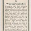 Whistler's knocker.