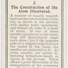 The construction of the atom illustrated.
