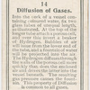 Diffusion of gases.