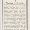 Making hydrogen.