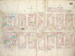 Plate 33: Map bounded by First Street, Essex Street, Rivington Street, Bowery; Including Stanton Street, Christie Street, Forsyth Street, Eldridge Street, First Avenue, Allen Street, Orchard Street, Ludlow Street, Avenue A