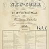 Maps of the City of New York 1st, 2nd, 3rd, & 4th Ward, by Williams Perris Civil Engineer and Surveyor 1855