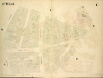 1st Ward. Plate C: [Map bounded by Exchange Place, William Street, Wall Street, Hanover Street, Beaver Street, Stone Street, Whitehall, Broadway; Including New Street, Broad Street, Marketfield Street, South William Street]