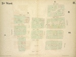 2nd Ward. [Map bounded by Pearl Street, Beekman Street, Cliff Street, Ferry Street, Peck Slip, South Street, Burling Street; Including Water Street, Front Street, Fulton Street]