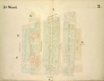 3rd Ward. [Map bounded by Greenwich Street, Fulton Street, Broadway, Liberty Street; Including Church St, Courtland Street, Dey Street]