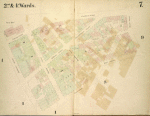 2nd & 4th Wards. [Map bounded by Park Row, Chatham Street, Duane Street, Rose Street, Frankfort Street, Gold Street, Beekman Street; Including Nassau Street, William Street, North William Street, William Street, Spruce Street]