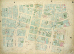 Plate 5: Map bounded by Gold Street, Frankfort Street, Dover Street, South Street, Maiden Lane; Including Riders Alley, Jacob Street, Cliff Street, Pearl Street, Water Street, Front Street, Fletcher Street, Platt Street, John Street, Burling Slip, Fulton Street, Beekman Street, Ferry Street, Peck Slip 