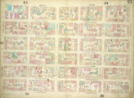 Plate 25: Map bounded by Bowery, Rivington Street, Ludlow Street, Canal Street; Including Chrystie Street, Forsyth Street, Eldridge Street, Allen Street, Orchard Street, Hester Street, Grand Street, Broome Street, Delancy Street