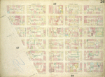 Plate 26: Map bounded by Ludlow Street, Rivington Street, Ridge Street, Division Street; Including Rutgers St, Essex Street, Norfolk Street, Jefferson St, Suffolk Street, Clinton Street, Attorney Street, Montgomery St, Grand Street, Broome Street, Delancy Street