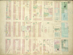 Plate 27: Map bounded by Montgomery Street, South Street, Rutgers Slip, Rutgers Street, Division Street; Including East Broadway, Canal St, Henry Street, Madison Street, Monroe Street, Cherry Street, Water Street