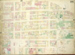 Plate 28: Map bounded by Henry Street, Grand Street, Corlears Street, South Street, Montgomery Street; Including Madison Street, Monroe Street, Cherry Street, Water Street, Front Street, Gouverneur Street, Gouverneur Slip, Scammel Street, Jackson Street