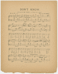 Don't know