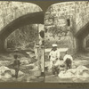 A Typical Scene -- Native Women washing in a Roadside Stream, Jamaica