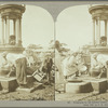 Fountain in the market place, Kingston, Jamaica