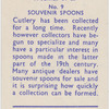 Souvenir spoons.