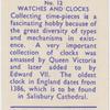 Watches and clocks.