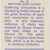 Watches and clocks.