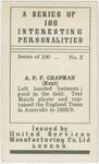 A.P.F. Chapman (Kent).