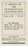 W. Kitchen (Speedway rider).