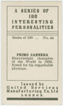 Primo Carnera.