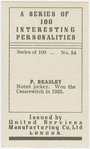 P. Beasley.