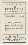 Harry Wragg.