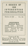 Grosvenor, Sheffield Wednesday.