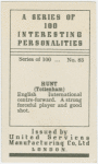 Hunt, Tottenham Hotspur.