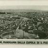 Rom. Panorama Dall Cupola di S. Pietro.