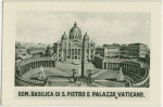 Rom. Basilica di S. Pietro e Palazzo Vaticano.