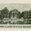 Rom. Il Lago di Villa Borghese