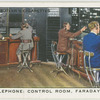 Radio telephone: Control Room, Faraday Building.