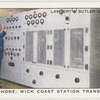 Radio telephone: Wick Coast Station transmitting set.