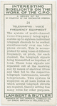 Telegraphs: voice frequency equipment.