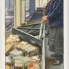 Parcel sorting: diverter glacis.