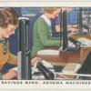 Savings bank: Adrema machines.