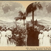 Natives Fascinated by the Fierce and Magnificent Sight of a Volcanic Eruption, Gros Morne, Martinique, F. W. I.