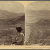 From Orange Hill (N. E.) over dead St. Pierre, to steaming Mt. Pelee -- once beautiful and verdure clad -- Martinique