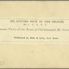 anoramic Views of the Town of Christiansted, St. Croix, W. I.